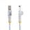 Cable de red StarTech 2m Cat5e RJ45 Snagless Blanco PoE UTP Plug and Play