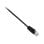 Cable de red V7 Cat6 2 m UTP RJ45 macho a macho negro con conectores bañados en oro