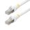 Cable Ethernet StarTech Cat6a S/FTP 10m Blanco LSZH 10GbE PoE++ 100W Snagless