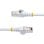 Cable Ethernet StarTech Cat6a S/FTP 10m Blanco LSZH 10GbE PoE++ 100W Snagless