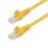 Cable de red StarTech 2m Cat5e RJ45 Snagless UTP amarillo alto rendimiento