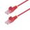Cable de red Ethernet Cat6 StarTech Slim 10m Rojo 28AWG LSZH PoE++