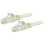 Netzwerkkabel Cat6 StarTech 5m weiß Snagless RJ45 UTP PoE 1000 Mbit/s