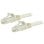 Netzwerkkabel Cat6 StarTech 5m weiß Snagless RJ45 UTP PoE 1000 Mbit/s