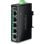 Switch Trendnet TI-PGLC50 5 portas Gigabit Ethernet PoE+ montagem parede DIN IP30