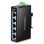 Switch Trendnet TI-GLC50 5 Puertos Gigabit Ethernet IP30 Full Duplex Metalico DIN/Pared