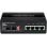 Switch industrial TRENDnet TI-UPG62 4 puertos PoE++ Gigabit 2 SFP IP30 DIN Rail