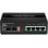 Commutateur industriel Trendnet TI-PG62B 4 ports Gigabit PoE+ 2 SFP 120 W IP30 DIN