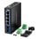 Switch Trendnet TI-G51SC Gigabit Ethernet 4 Puertos RJ-45 1 Puerto Fibra SC Industrial