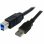 Cavo USB A a B StarTech USB3SAB3MBK 3 m SuperSpeed Nero USB 3.2 Gen 1