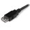 USB-Verlängerungskabel StarTech USB 2.0 0,15 m Stecker Buchse schwarz vernickelt
