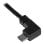 Cable USB Micro-USB StarTech.com USBAUB2MLA 2m Negro Conector Acodado Alta Potencia