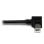 USB-Kabel für Drucker StarTech USBAB3ML Stecker A-B Linkswinkel 3 m Schwarz
