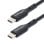 StarTech Cable de Carga USB-C de 3m PD 60W 3A Macho a Macho Gris