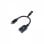 Adaptador USB-C V7 CBTCU3A-01M Preto USB 3.2 Gen 1 0,1 m Macho/Fêmea