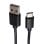Cable USB V7 2m USB A a USB C Macho/Macho Negro Blindado Plug and Play