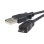 Cabo USB A para Micro USB B StarTech 1m Preto Transferência 480 Mbit/s