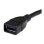 Kabel USB StarTech.com USB-A nach USB-C 15 cm Schnellladung 3A Aramidfaser Schwarz