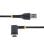 Kabel USB StarTech.com USB-A nach USB-C 15 cm Schnellladung 3A Aramidfaser Schwarz