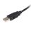 Cable USB StarTech 5m USB 2.0 A-B Impresora Escáner Blindado Negro