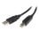 USB Kabel StarTech.com USB2HAB5M 5 m USB 2.0 A auf B Schwarz Plug and Play