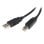 USB Kabel StarTech.com USB2HAB5M 5 m USB 2.0 A auf B Schwarz Plug and Play