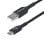 Cabo USB StarTech.com USB-A para USB-C 1 m 3A Revestimento TPE Preto