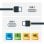 USB4 Kabel StarTech.com 0,5 m USB C zu USB C 240 W 40 Gbit/s Schwarz
