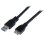 Cable USB Micro B StarTech USB3CAUB1M 1m SuperSpeed Negro Macho-Macho