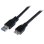 Cable USB Micro B StarTech USB3CAUB1M 1m SuperSpeed Negro Macho-Macho