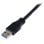Cable USB Micro B StarTech USB3CAUB1M 1m SuperSpeed Negro Macho-Macho