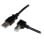 Cabo USB StarTech.com USB 2.0 Tipo A para B Ângulo Direito 2m Preto