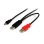 Cabo USB4 V7 USB-C a USB-C 40 Gbit/s 0,8 m Preto