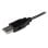 Cabo Micro-USB StarTech.com USBAUB3MBK 3 m USB 2.0 Macho/Macho Preto