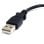 USB Kabel StarTech UUSBHAUB6IN 15 cm USB A auf Micro USB B Schwarz Daten Ladekabel
