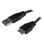 Cable Micro USB 3.0 StarTech 15cm Negro USB A a Micro-USB B Slim Macho/Macho