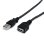 Cable de extensión USB StarTech.com USBEXTAA10BK 3m USB 2.0 A macho a A hembra negro
