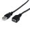 Cable de extensión USB StarTech.com USBEXTAA10BK 3m USB 2.0 A macho a A hembra negro