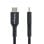 Cabo de carregamento USB-C StarTech.com 1m 60W Power Delivery Preto TPE
