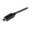 Cabo de carregamento USB-C StarTech.com 1m 60W Power Delivery Preto TPE
