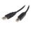 Cable USB StarTech USB2HAB5M A Macho a B Macho 5m Noir Haute Vitesse 2.0