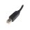 Cable USB StarTech USB2HAB5M A Macho a B Macho 5m Noir Haute Vitesse 2.0
