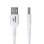Cabo USB StarTech 1m USB-A a USB-C 3A Carga Rápida Sincronização Branco