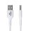 Cabo USB StarTech 1m USB-A a USB-C 3A Carga Rápida Sincronização Branco