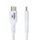 Cabo USB StarTech 1m USB-A a USB-C 3A Carga Rápida Sincronização Branco