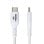 Cabo USB StarTech USB-A para USB-C 1m Branco Carregamento Rápido TPE 3A