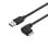 Kabel StarTech.com RUSB31CC50CMBR 1,6ft USB-C 3.2 Gen2 10Gbps gewinkelt 100W Schwarz