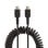 Cabo USB StarTech.com R2CCC-1M-USB-CABLE Resistente Tipo C 1m Rizado Preto