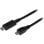 Cabo USB-C StarTech.com USB 3.2 Gen 2 0,5m Preto 100W 10Gbps Acodado Power Delivery