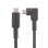 Cable USB-C StarTech 50cm Acodado USB 3.2 Gen 2 10Gbps 100W DisplayPort 4K Noir